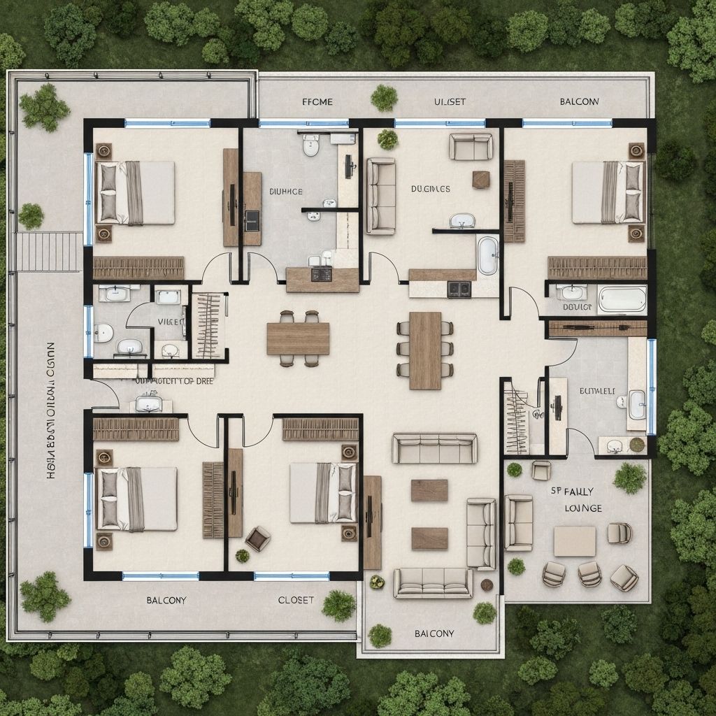 2400 Sq.Ft Floor Plan