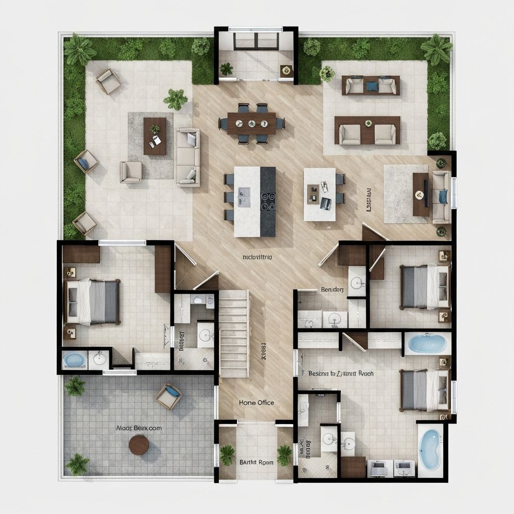 2600 Sq.Ft Floor Plan